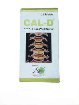 Picture of Cal D Tab 20x1s