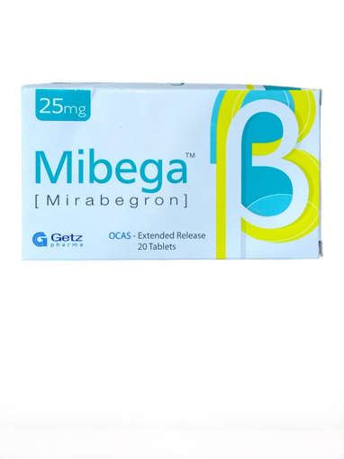 Picture of Mibega 25mg Tab 10x2s