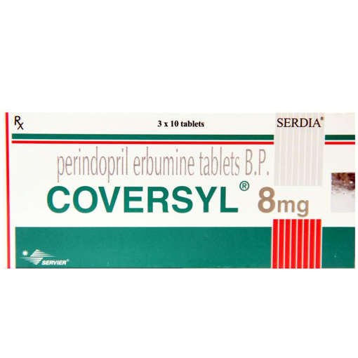 Picture of Coversyl 8mg Tab 10x1s