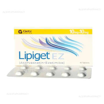 Picture of Lipiget Ez 10mg/10mg Tab 10x1s
