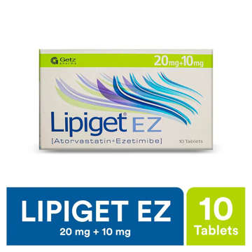 Picture of Lipiget Ez 20/10mg Tab 10x1s