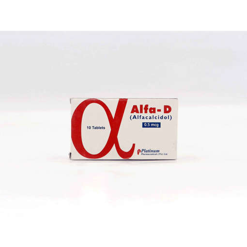 Picture of Alfa D 0.5mg Tab 10x1s