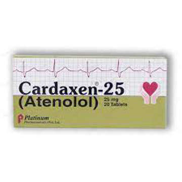 Picture of Cardaxen 25mg Tab 10x2s