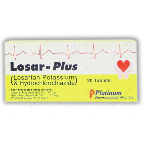 Picture of Losar Plus Tab 10x2s