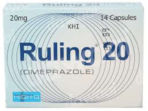 Picture of Ruling 20mg Caps 1x14s