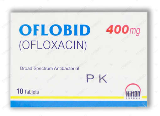 Picture of Oflobid 400mg Tab 10x1s