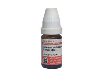 Picture of Arsenum Sulfuratum 200 10ml