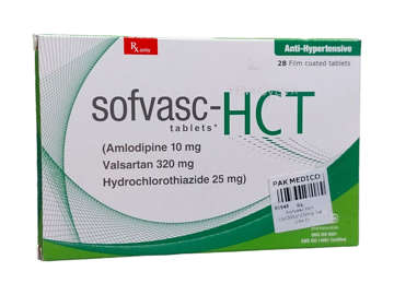 Picture of Sofvasc Hct 10/320/25mg Tab 28x1s