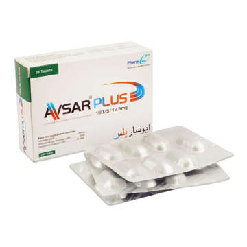 Picture of Avsar Plus 160/5/12.5mg Tab 7x4s