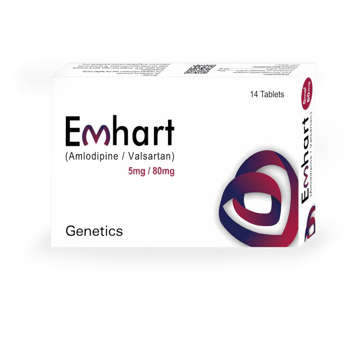 Picture of Emhart 5/80mg Tab 14x1s