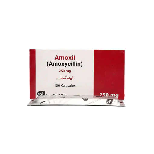 Picture of Amoxil 250mg Cap 1x100s