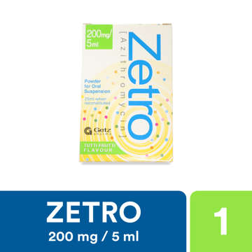 Picture of Zetro 200mg Sus 30ml