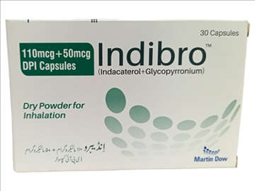 Picture of Indibro 110mcg+50mcg Cap 30x1s
