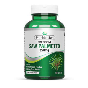 Picture of Herbiotics Saw Palmetto 270mg Cap 30x1s