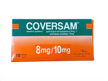 Picture of Coversam 8mg/10mg Tab 10x1s