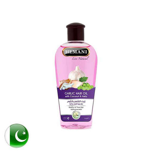 Picture of Hemani Garlic Hair Oil 100ml