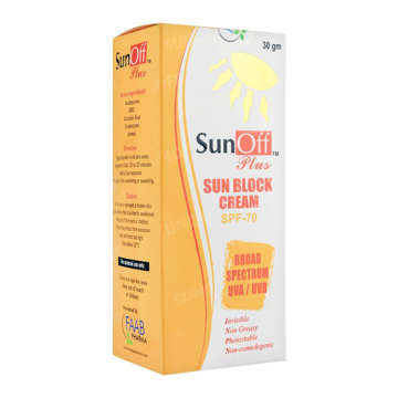 Picture of Sun Off Plus Sun Block Spf70 30g