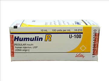 Picture of Humulin R 100 Inj