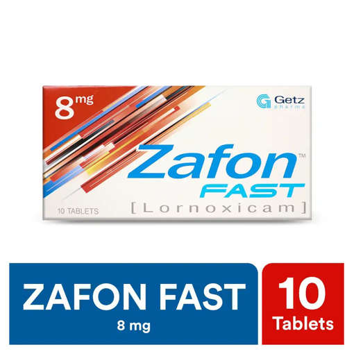 Picture of Zafon Fast 8mg Tab 10X1s