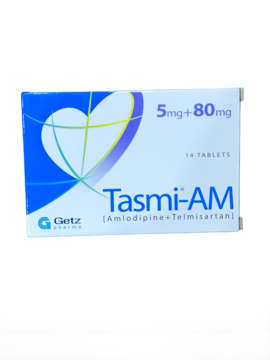 Picture of Tasmi Am 5mg+80mg Tab 7x2s