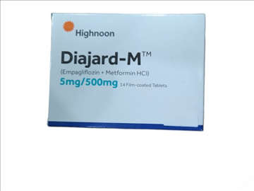 Picture of Diajard M 5/500mg Tab 7x2s