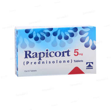 Picture of Rapicort 5mg Tab 10x10s