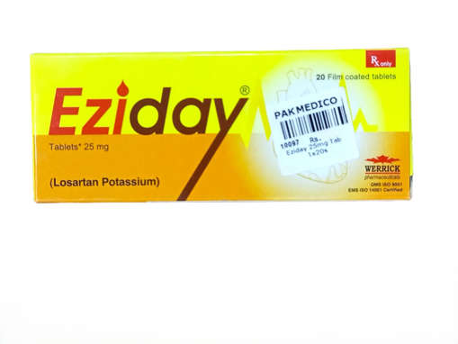 Picture of Eziday 25mg Tab 1x20s