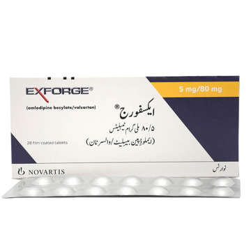 Picture of Exforge 5mg/80mg Tab 1x28s
