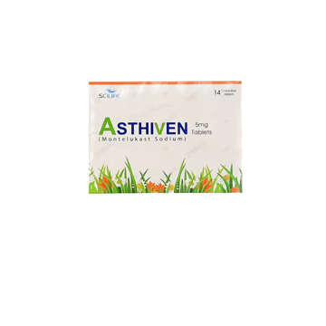 Picture of Asthiven 5mg Tab 14x1s