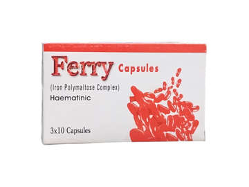 Picture of Ferry 100mg Cap 10x3s