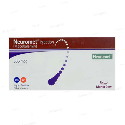 Picture of Neuromet 500mg Inj 10s