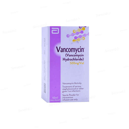 Picture of Vancomycin 500mg Inj 10ml