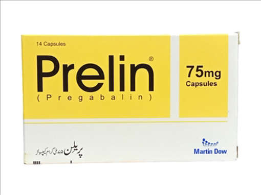 Picture of Prelin 75mg Cap 7x2s