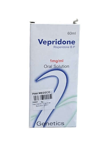 Picture of Vepridone 1mg Oral Solution 100ml