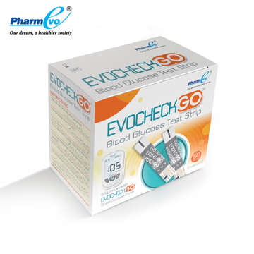 Picture of Evocheck Go Glucose Strips 50x1s