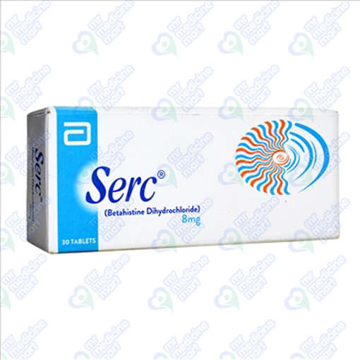 Picture of Serc 8mg Tab 1x30s