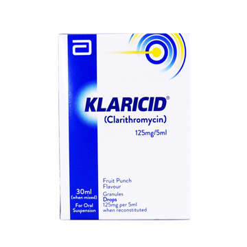 Picture of Klaricid 125mg 30ml Drop