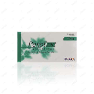Picture of Pexot Cr 25mg Tab 10x3s