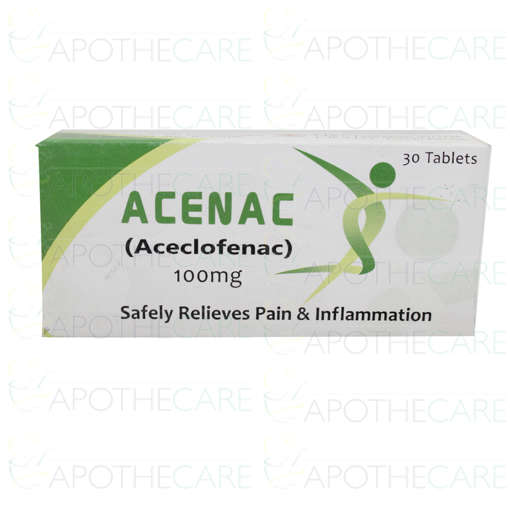 Picture of Acenac 100mg Tab 1x30s