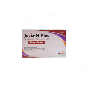 Picture of Juvia M Plus 50/500mg Tab 10x1s