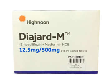 Picture of Diajard M 12.5/500mg Tab 7x2s