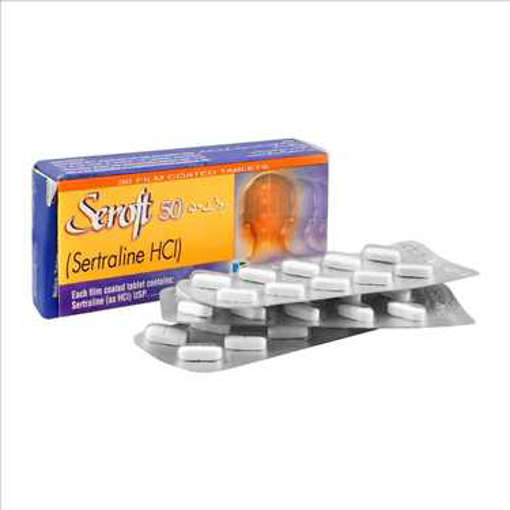 Picture of Seroft 50mg Tab 10x3s