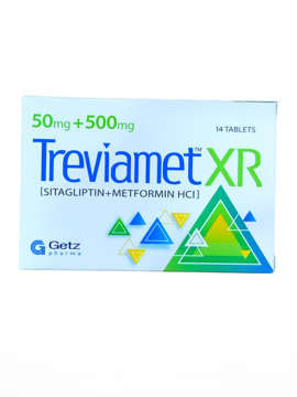 Picture of Treviamet Xr 50/500mg Tab 7x2s