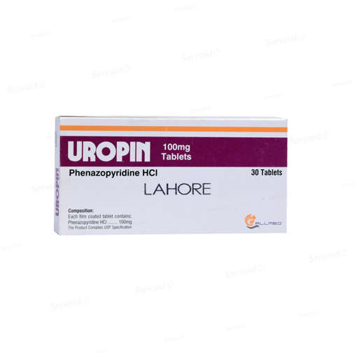 Picture of Uropin 100mg Tab 1x30s