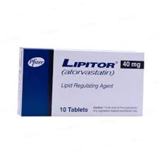 Picture of Lipitor 40mg Tab 10x1s