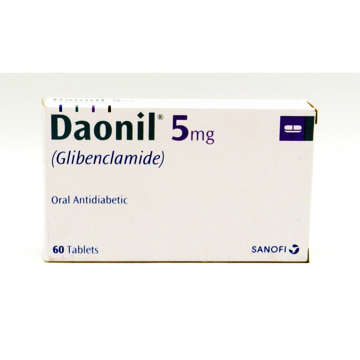 Picture of Daonil 5mg Tab 10x6s