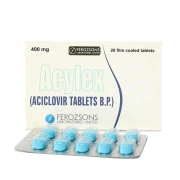 Picture of Acylex 400mg Tab 10x2s