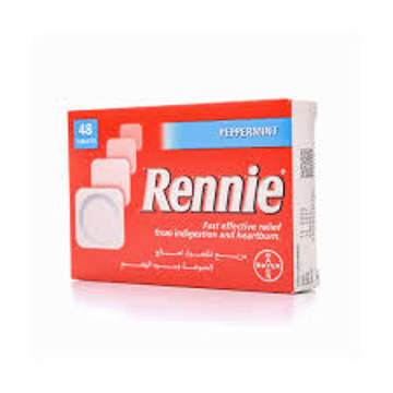 Picture of Rennie Tab 48s Peppermint Imp