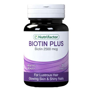 Picture of Nutri F Biotin Plus 2500mcg Tab 30s