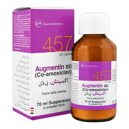 Picture of Augmentin Bd 457mg Syp 35ml